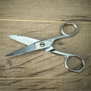 Bell System C Clauss Lineman Electrician Wire Scissors serrate edge file USA 5"